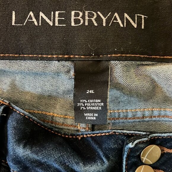 Women’s plus size 24 Long High Rise Boot stretch Denim Jeans - Picture 12 of 14